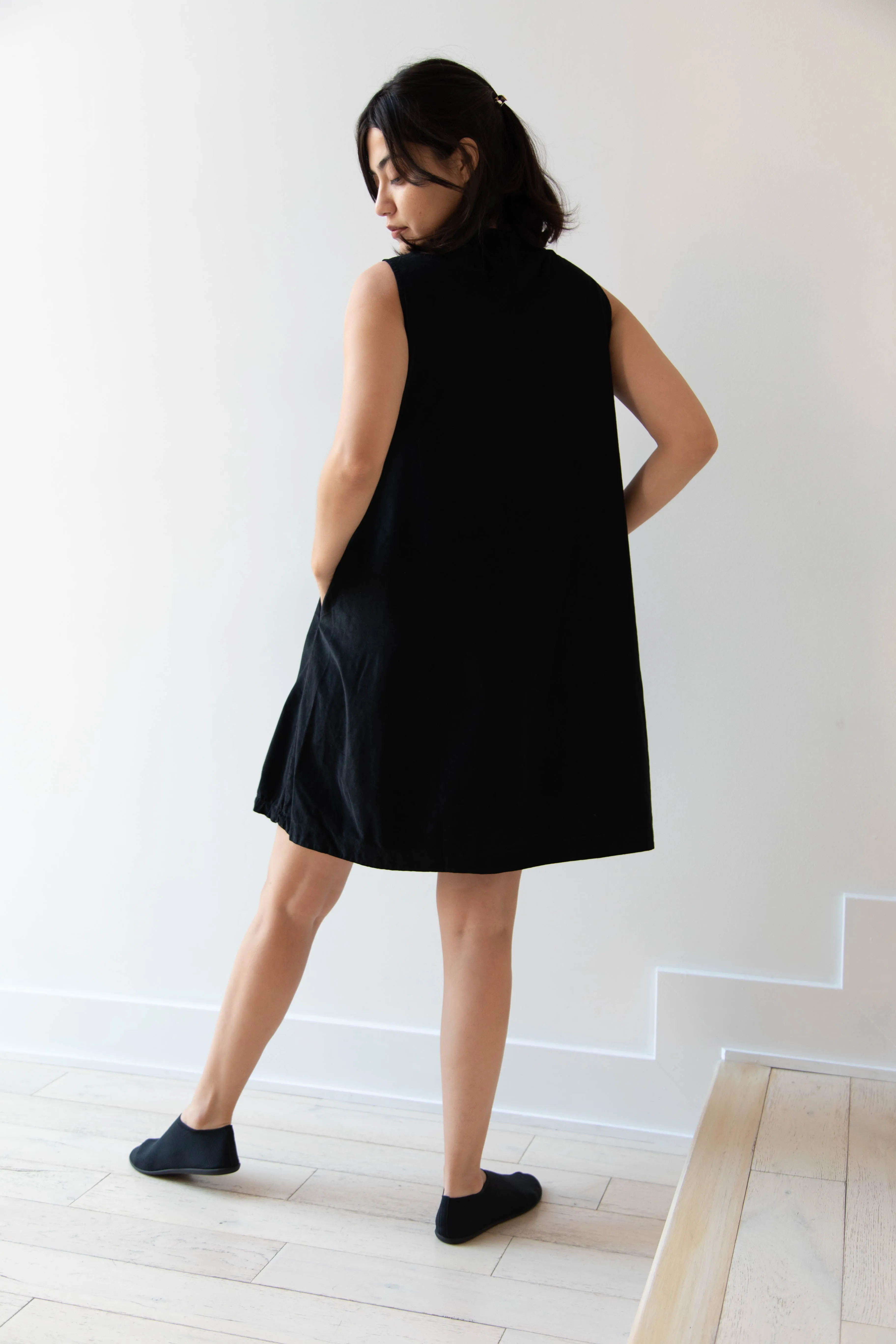 Album di Famiglia | Velvet Mini Dress in Black