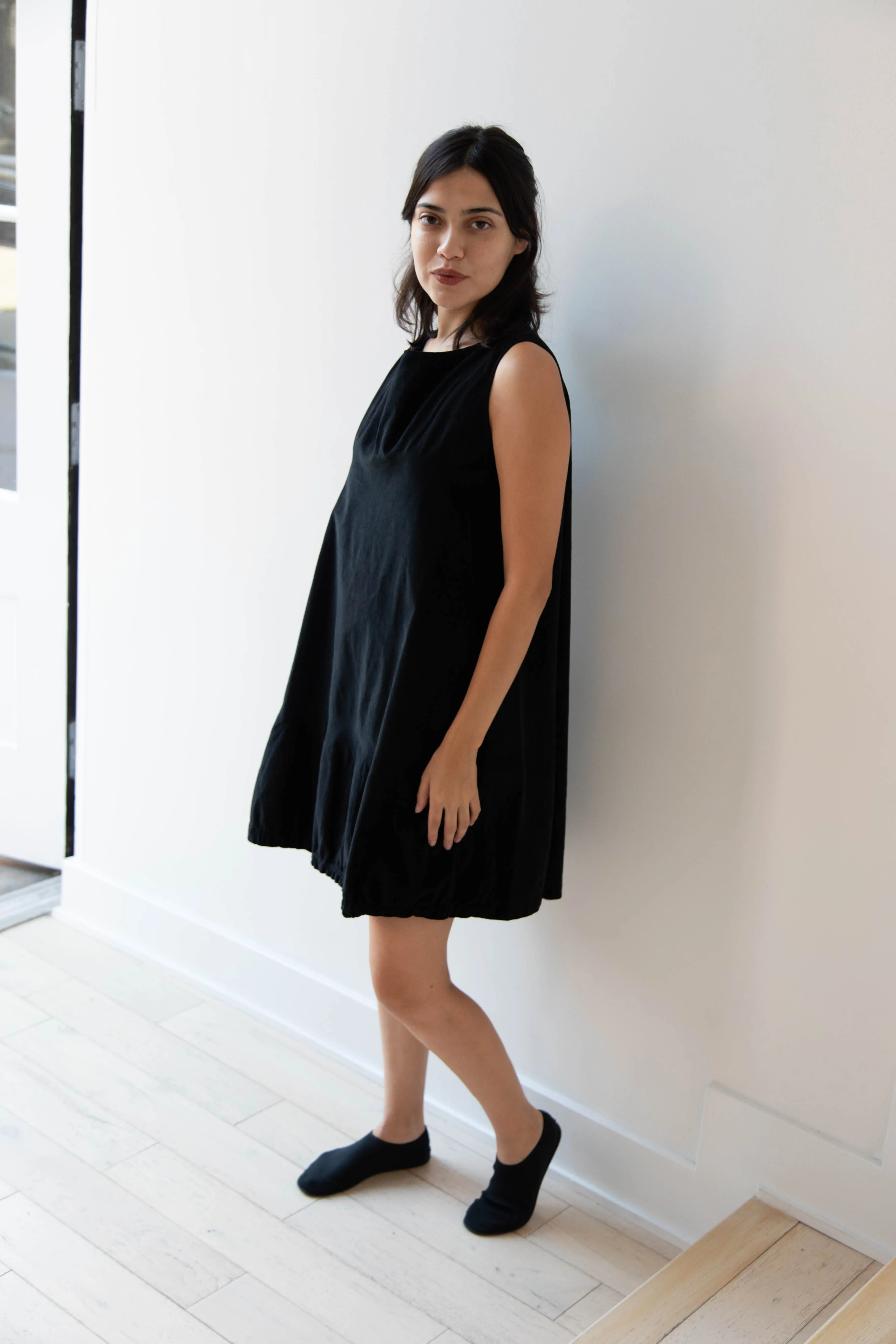 Album di Famiglia | Velvet Mini Dress in Black