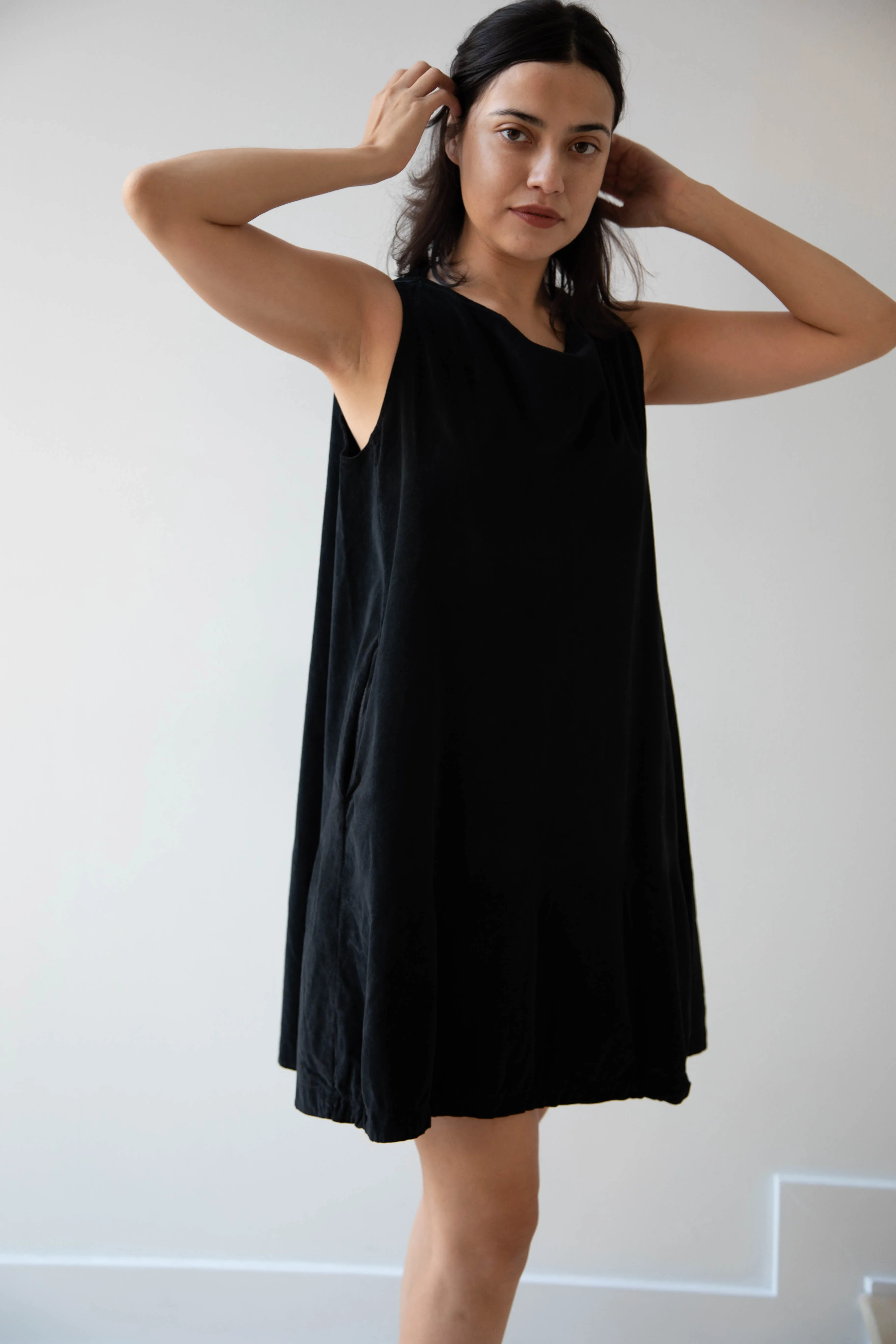 Album di Famiglia | Velvet Mini Dress in Black