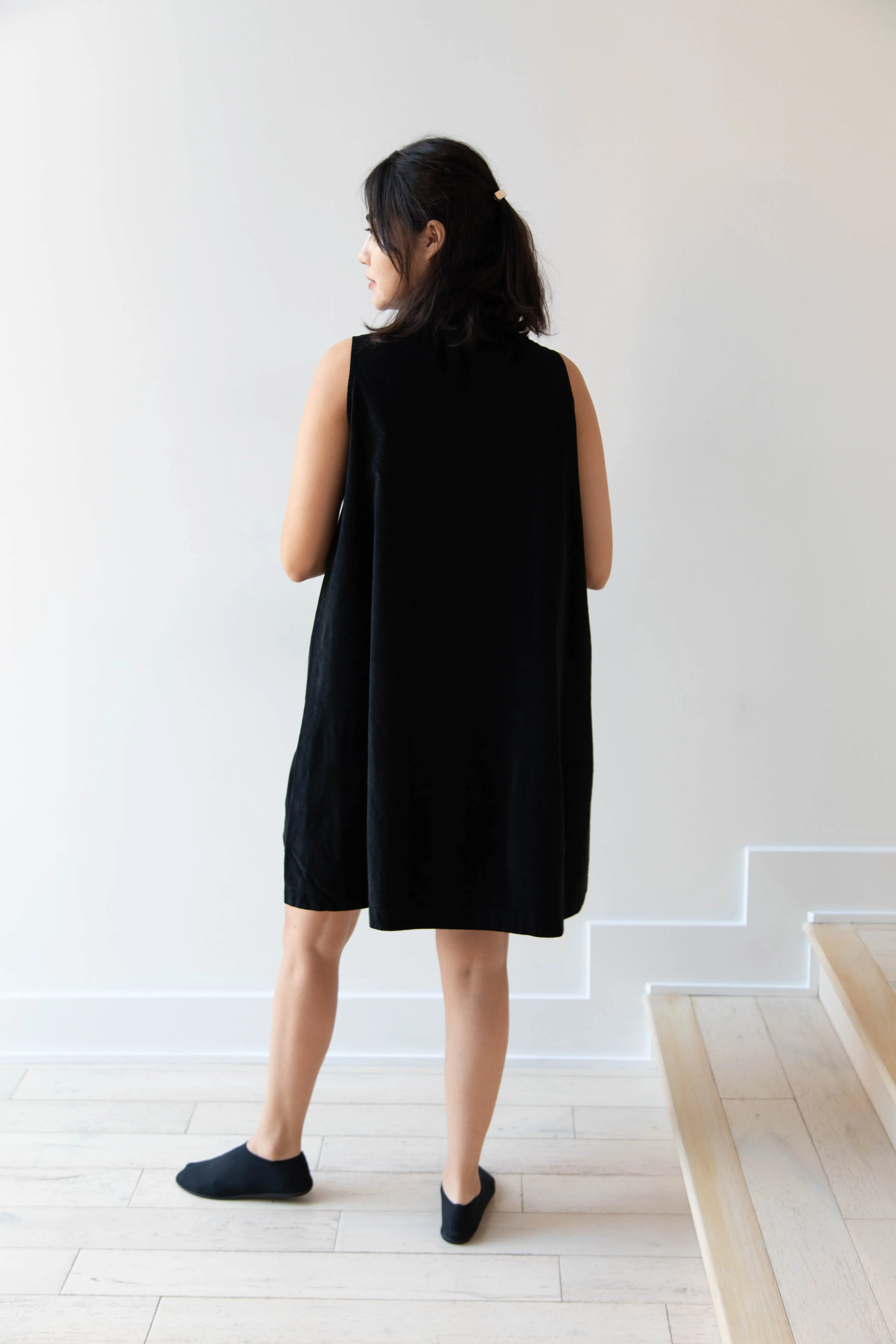 Album di Famiglia | Velvet Mini Dress in Black