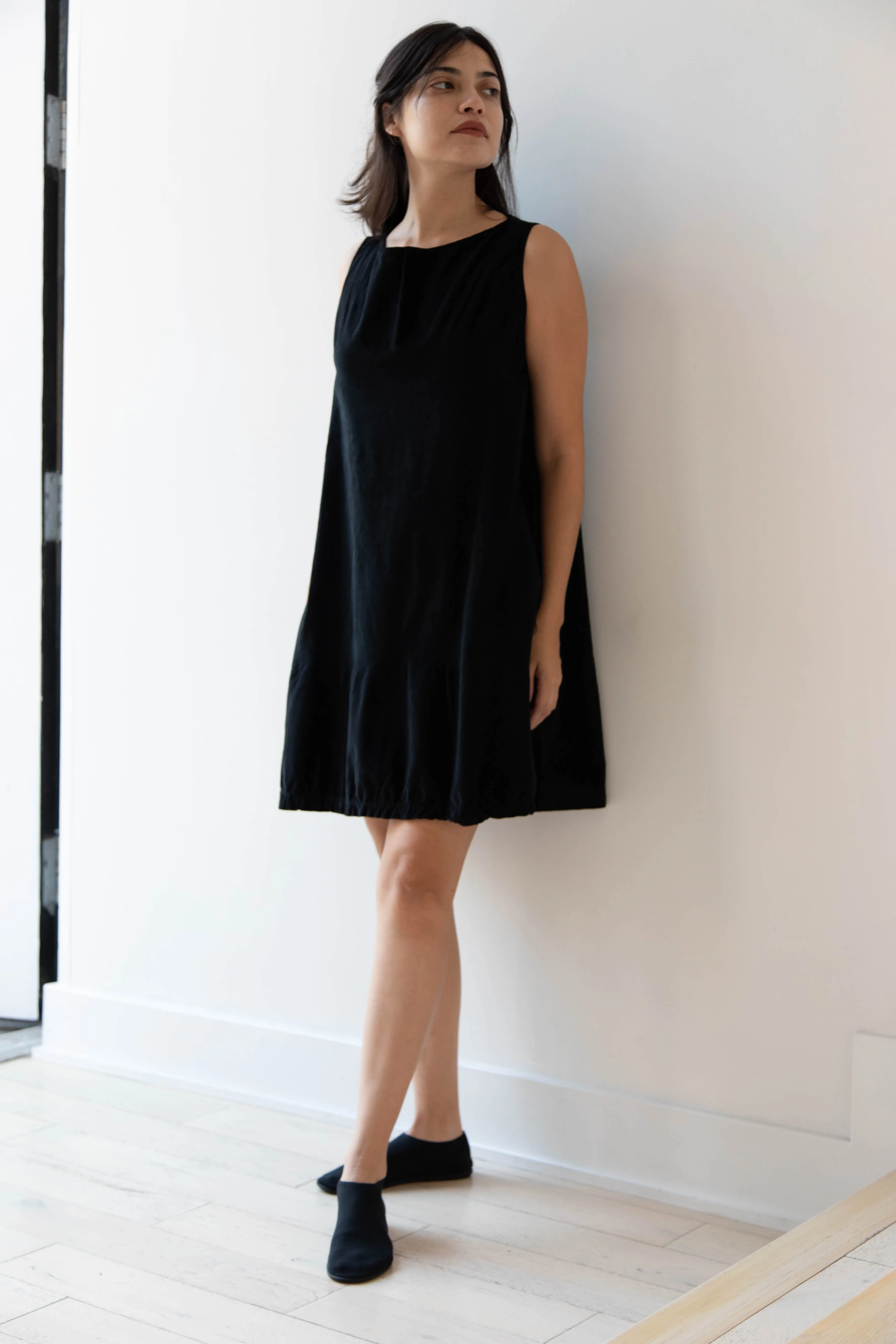 Album di Famiglia | Velvet Mini Dress in Black