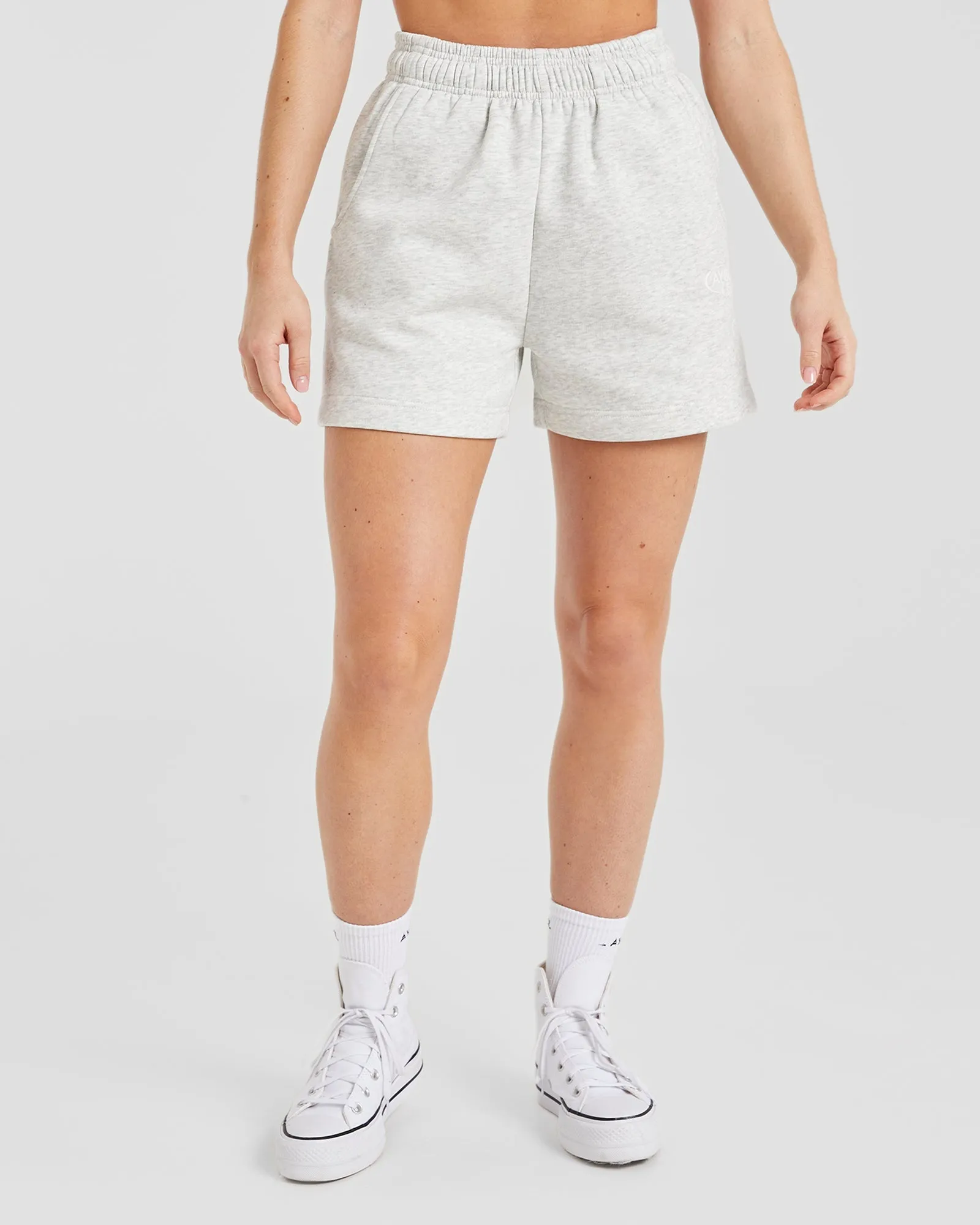 AYBL Club Shorts - Grey Marl