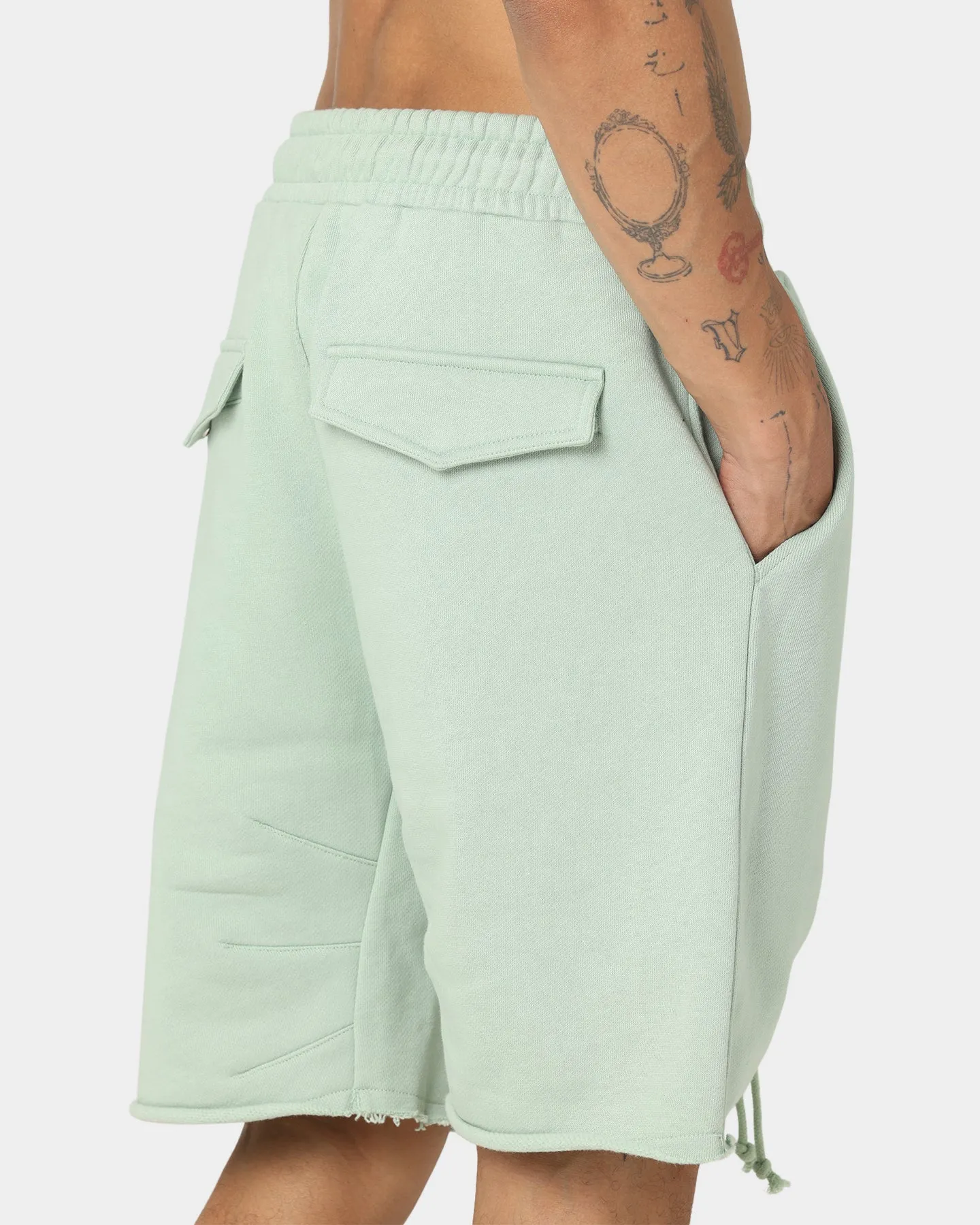 Carre Nonouve Forme Sweat Shorts Sage