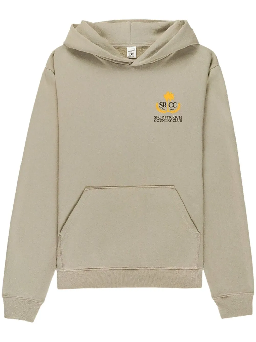 Country Club logo-print hoodie