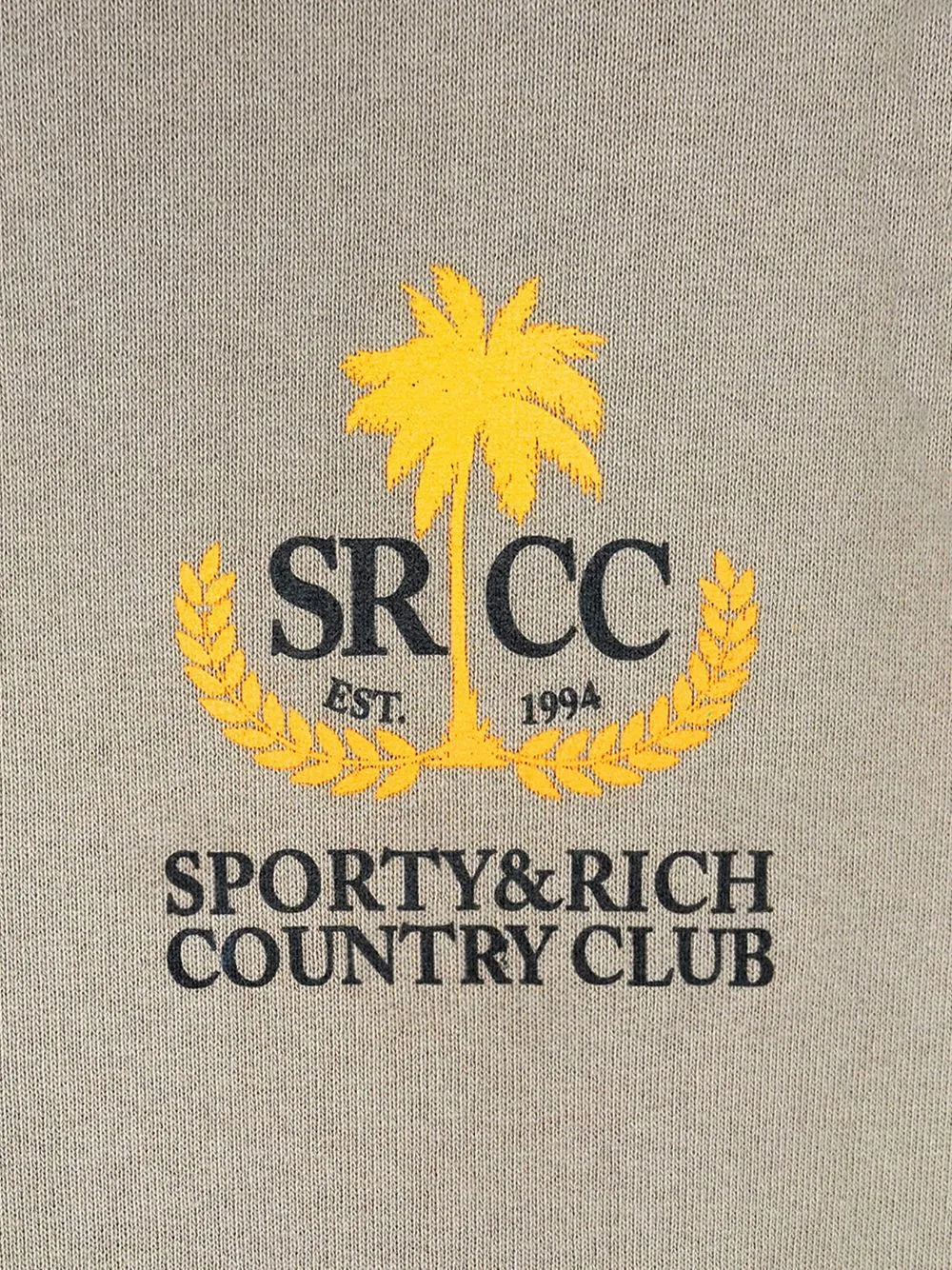 Country Club logo-print hoodie