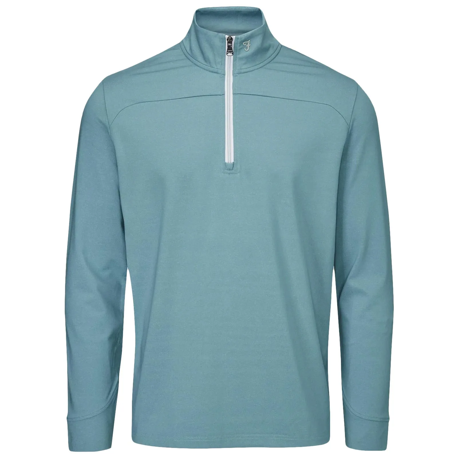 Farah Mens Hayes Half Zip Top