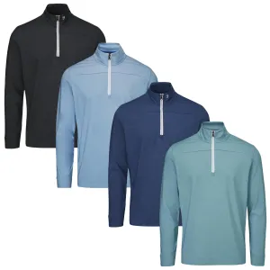 Farah Mens Hayes Half Zip Top