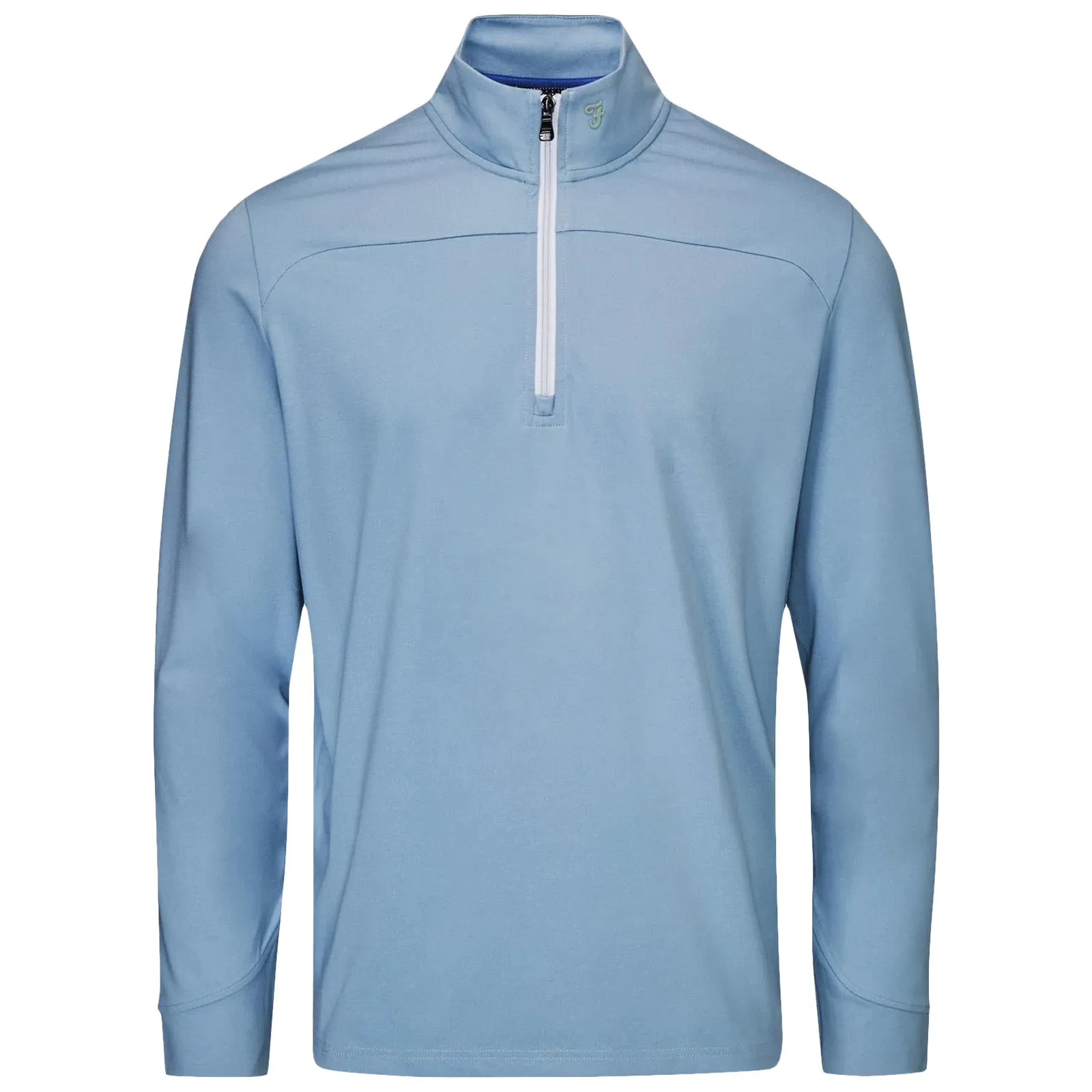 Farah Mens Hayes Half Zip Top