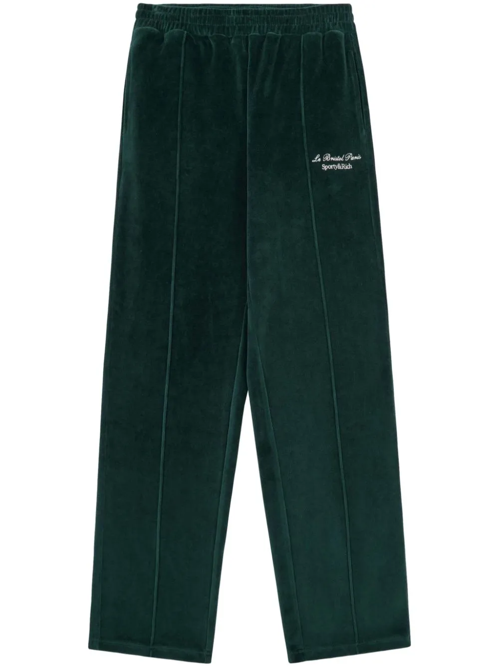 Faubourg velour track pants