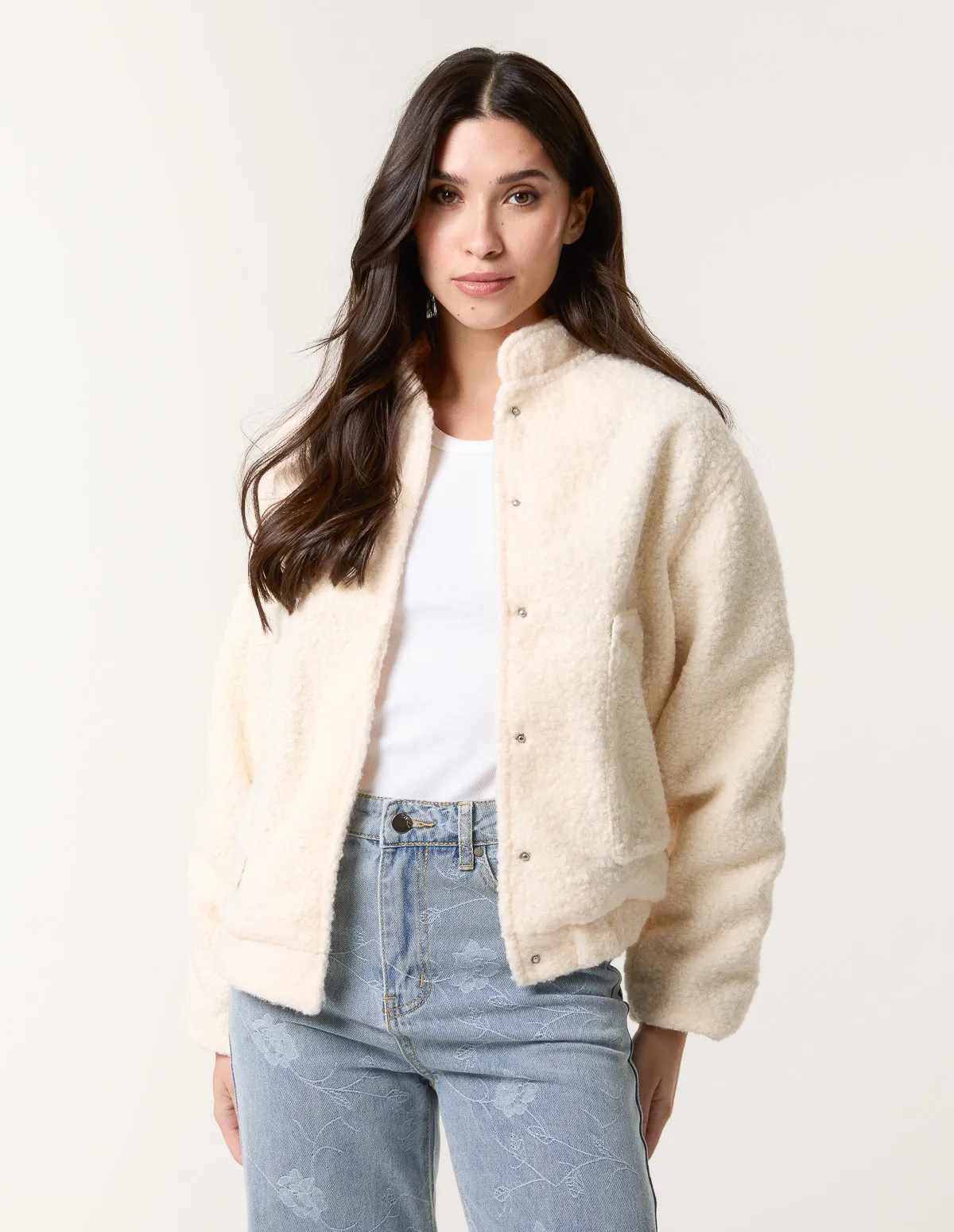 Faux Shearling Jacket