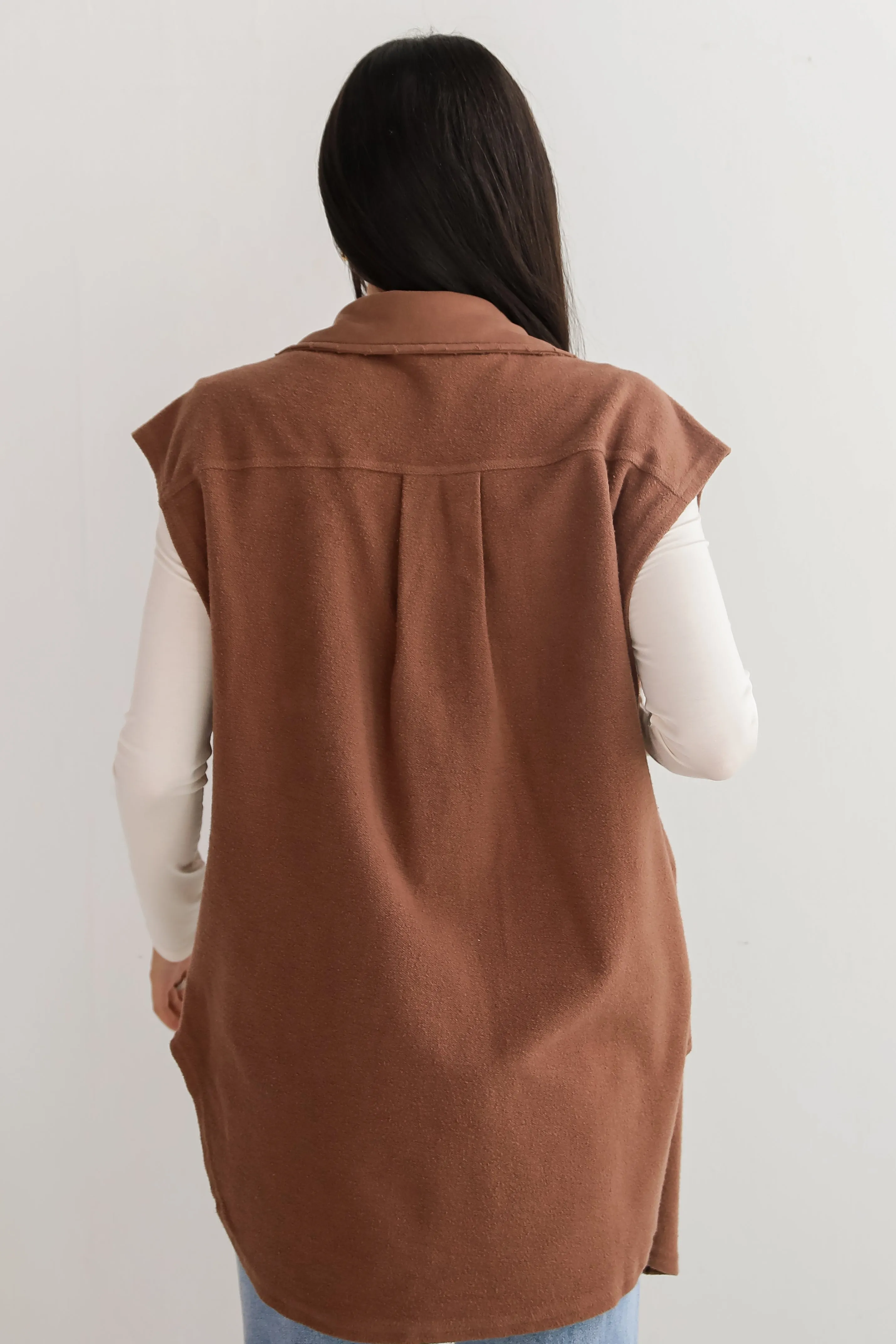 FINAL SALE - Cuddly Forecast Soft Knit Vest