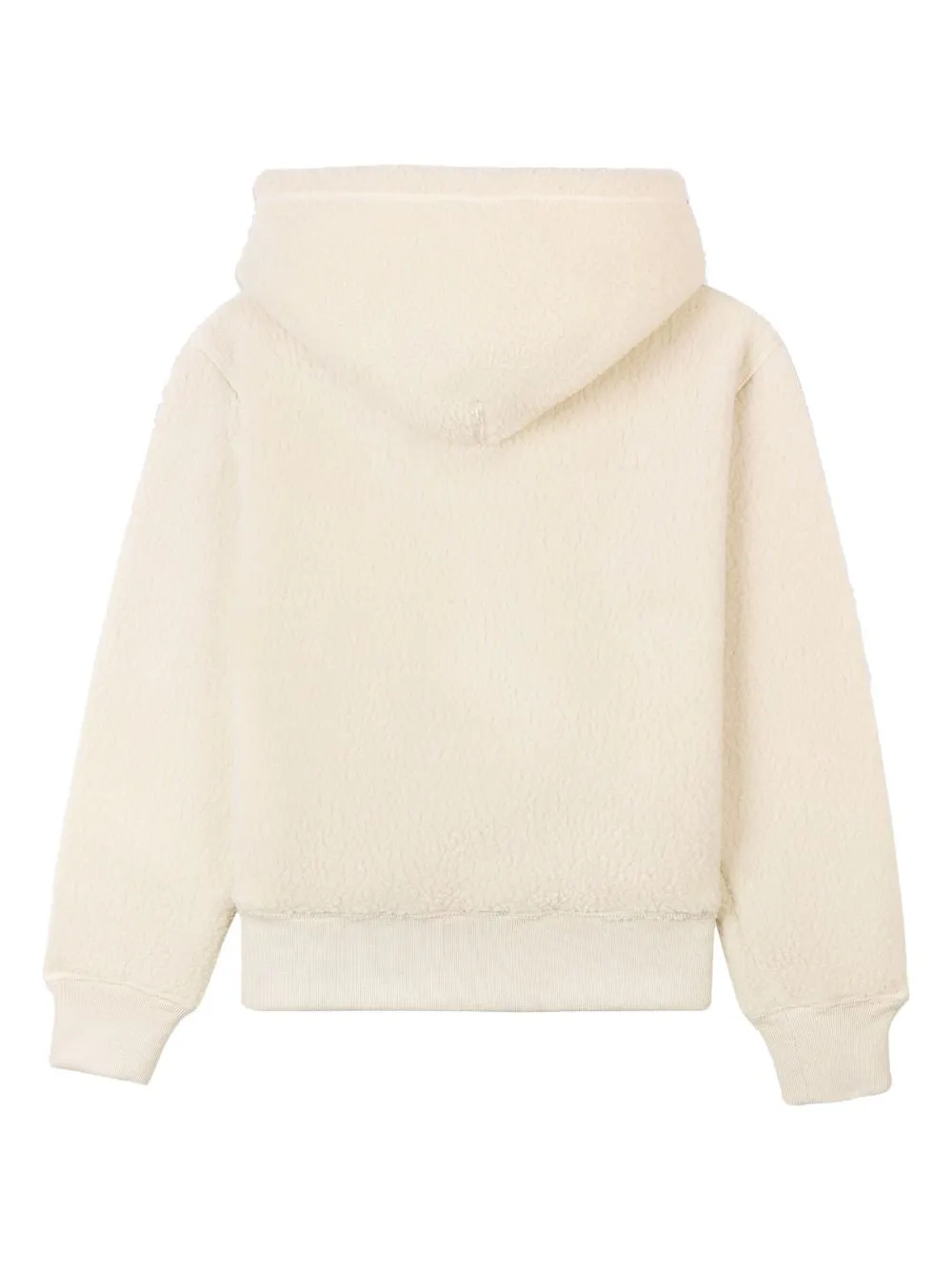 Health bouclé cropped hoodie