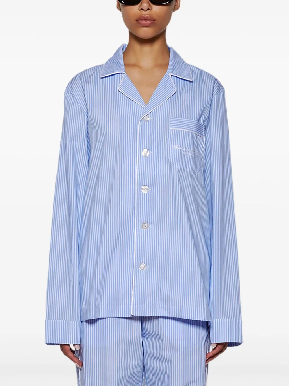 Hotel du Cap Cursive pyjama shirt