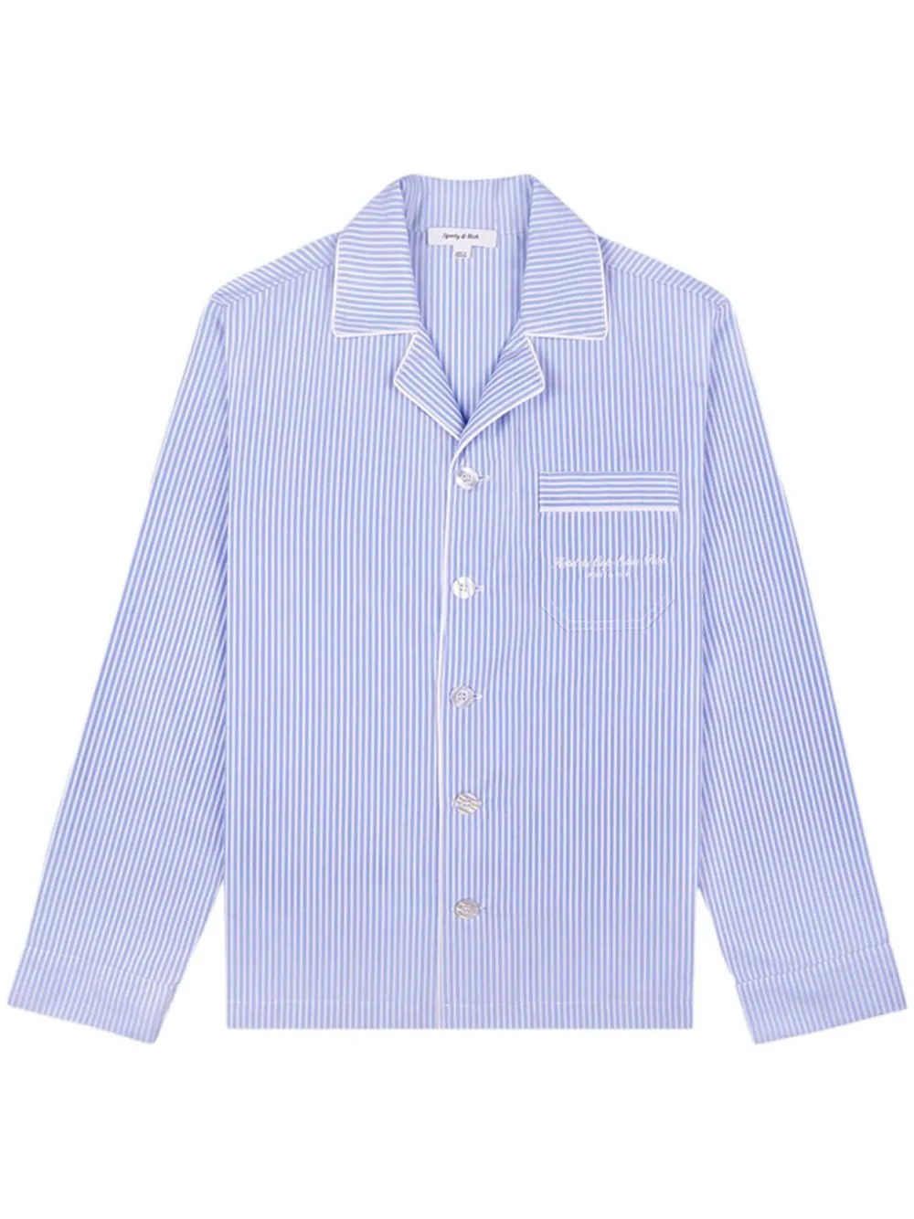 Hotel du Cap Cursive pyjama shirt