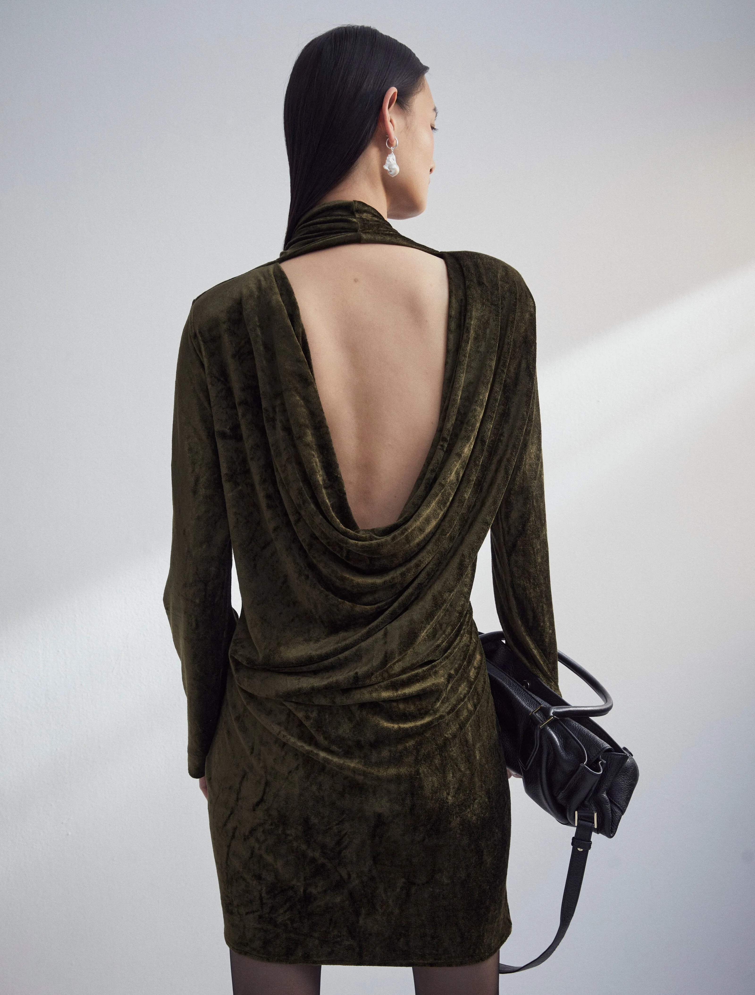 Jula Dress in Moss