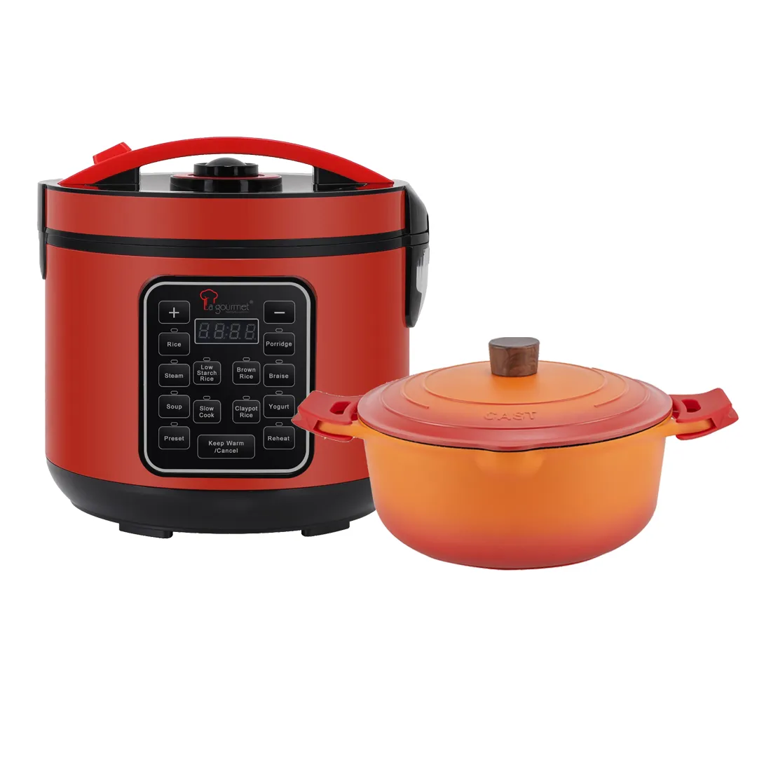 La Gourmet Shogun Flame 28cm Casserole   La Gourmet Shogun Flame 1.5L Healthy Rice Cooker