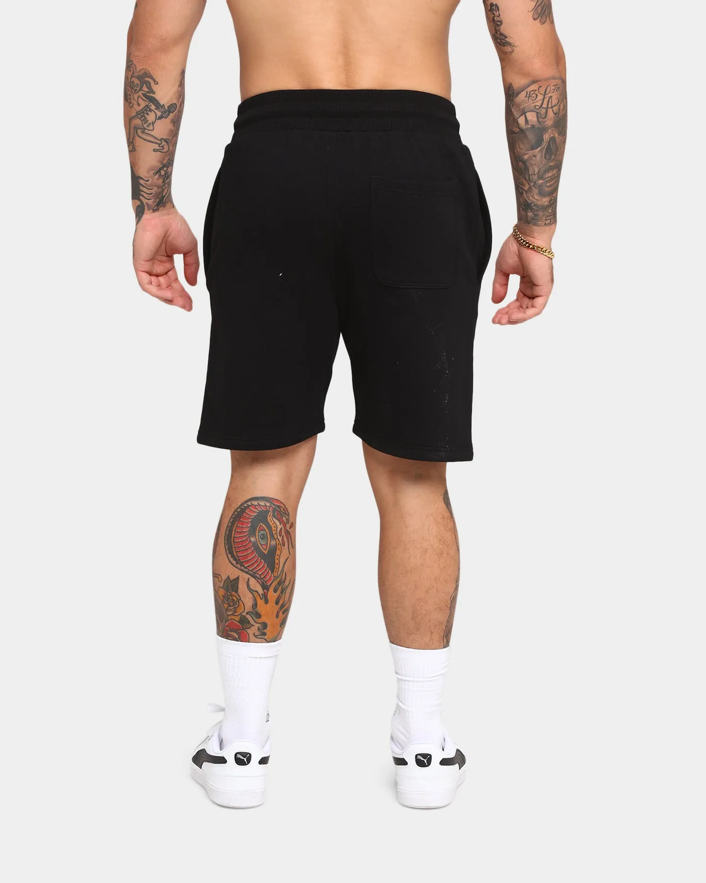 Last Kings Patch Shorts Black/Gold