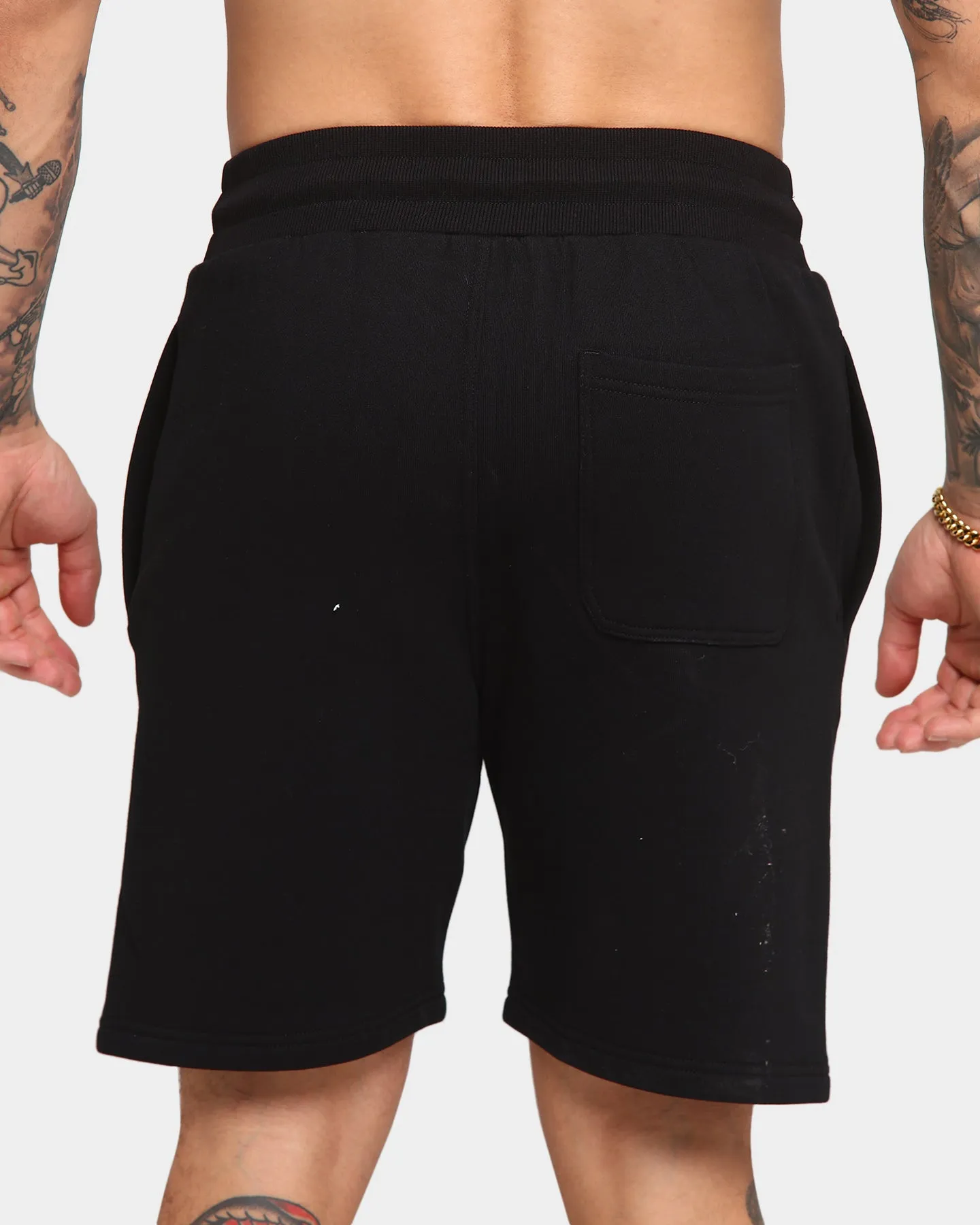 Last Kings Patch Shorts Black/Gold