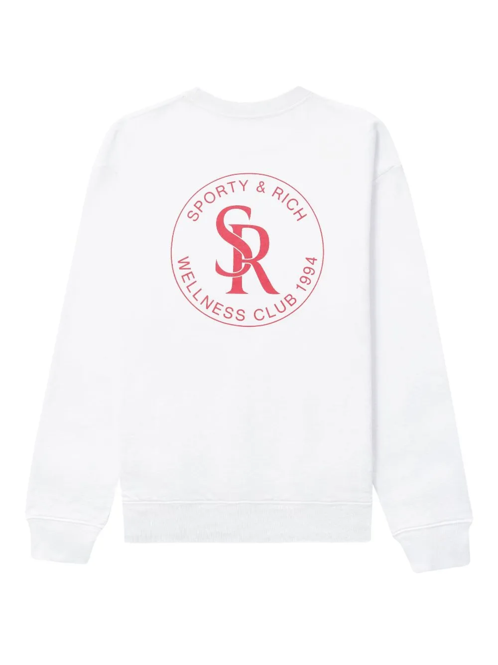 logo-patch cotton sweatshirt