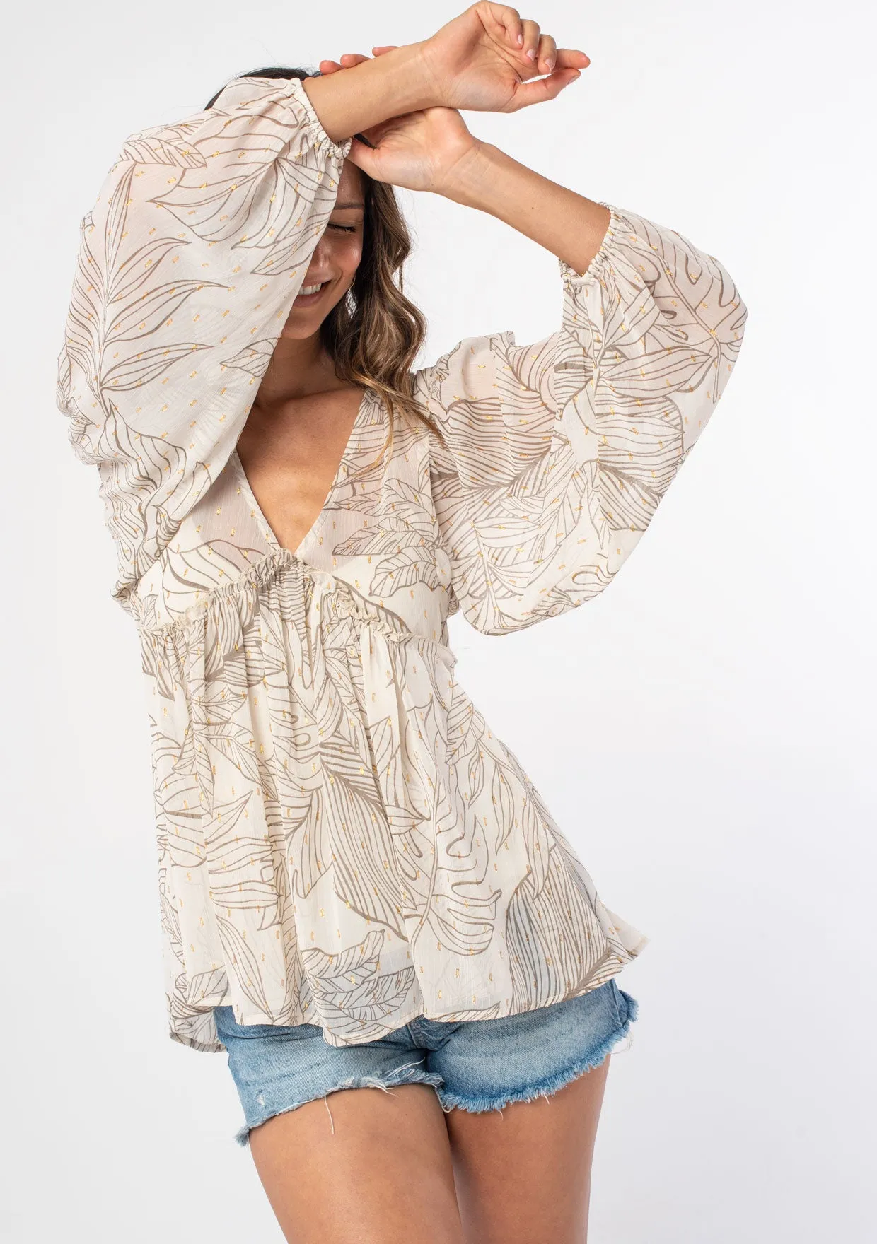 Lucia Chiffon Blouse