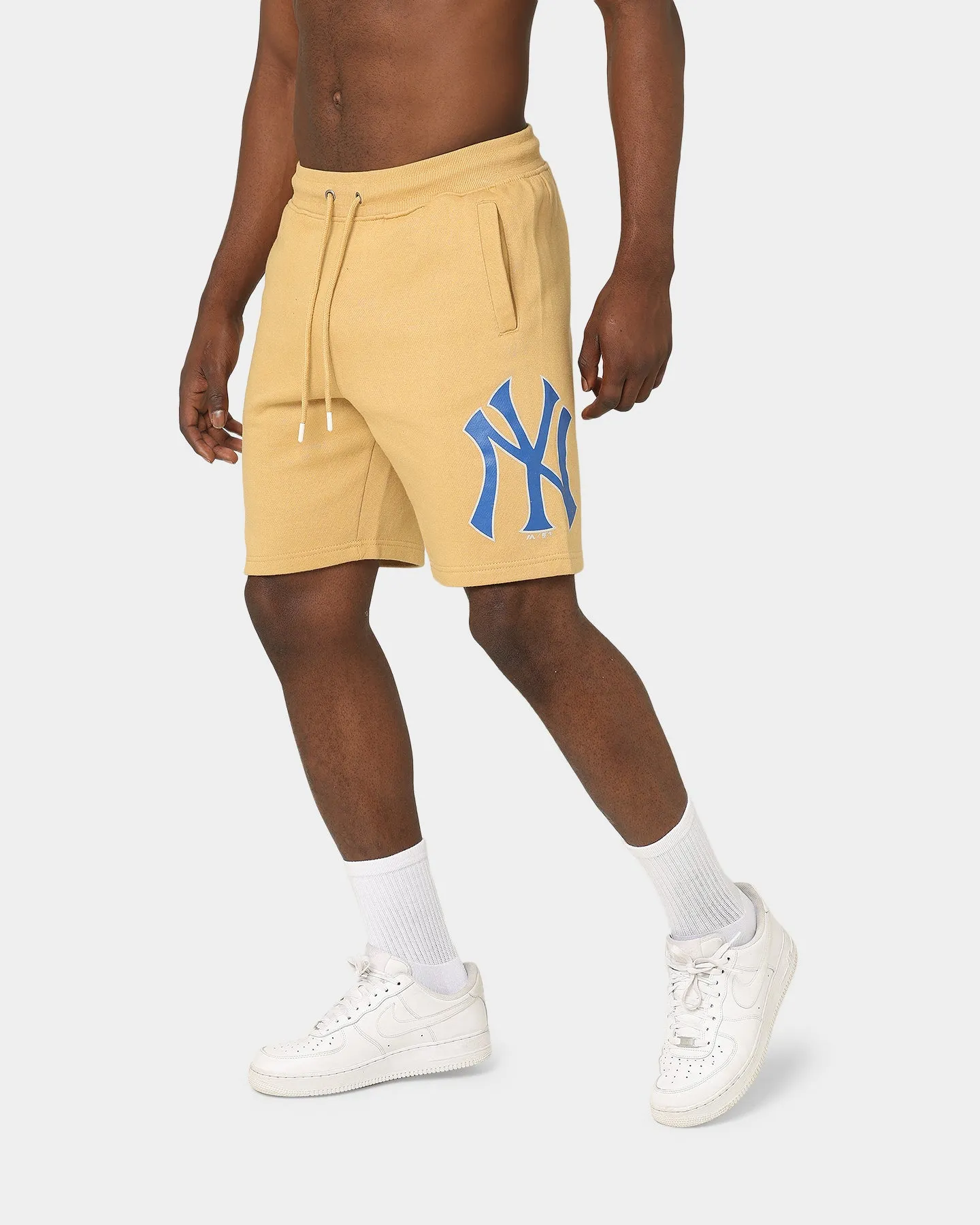 Majestic Athletic New York Yankees Clean Edge Shorts Camel