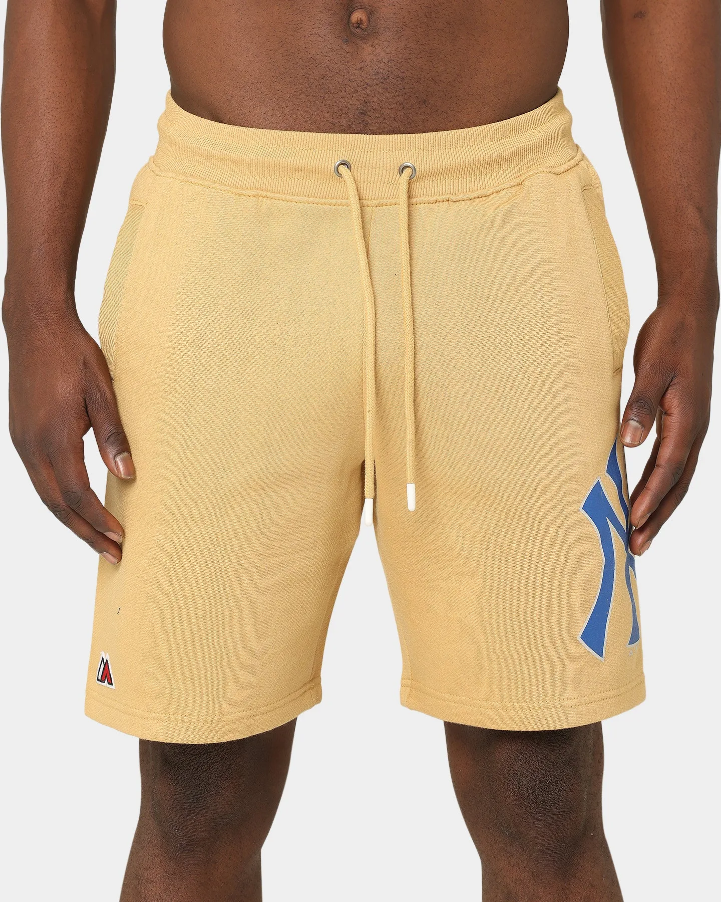 Majestic Athletic New York Yankees Clean Edge Shorts Camel