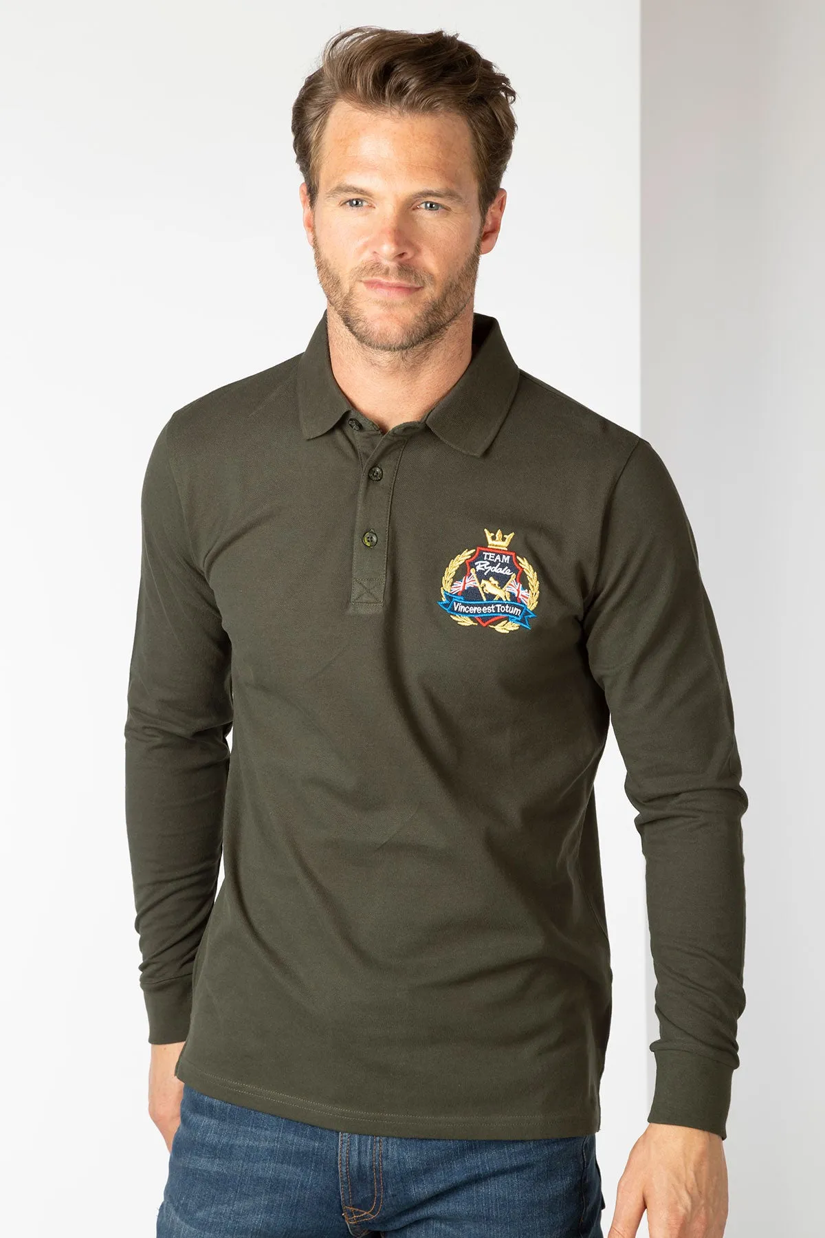 Men's Fordon Long Sleeve Polo Shirt