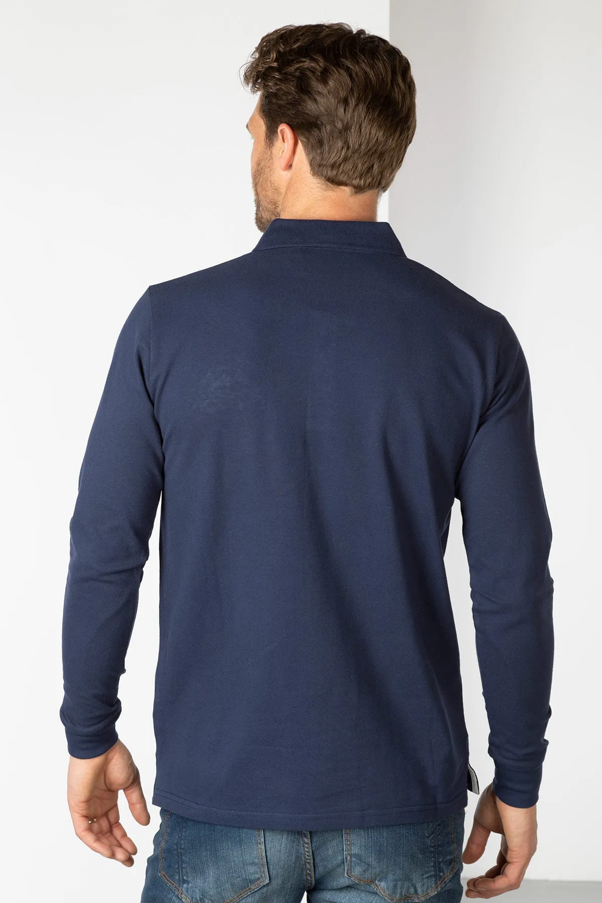 Men's Fordon Long Sleeve Polo Shirt