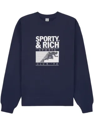 Motion Club logo-print sweatshirt