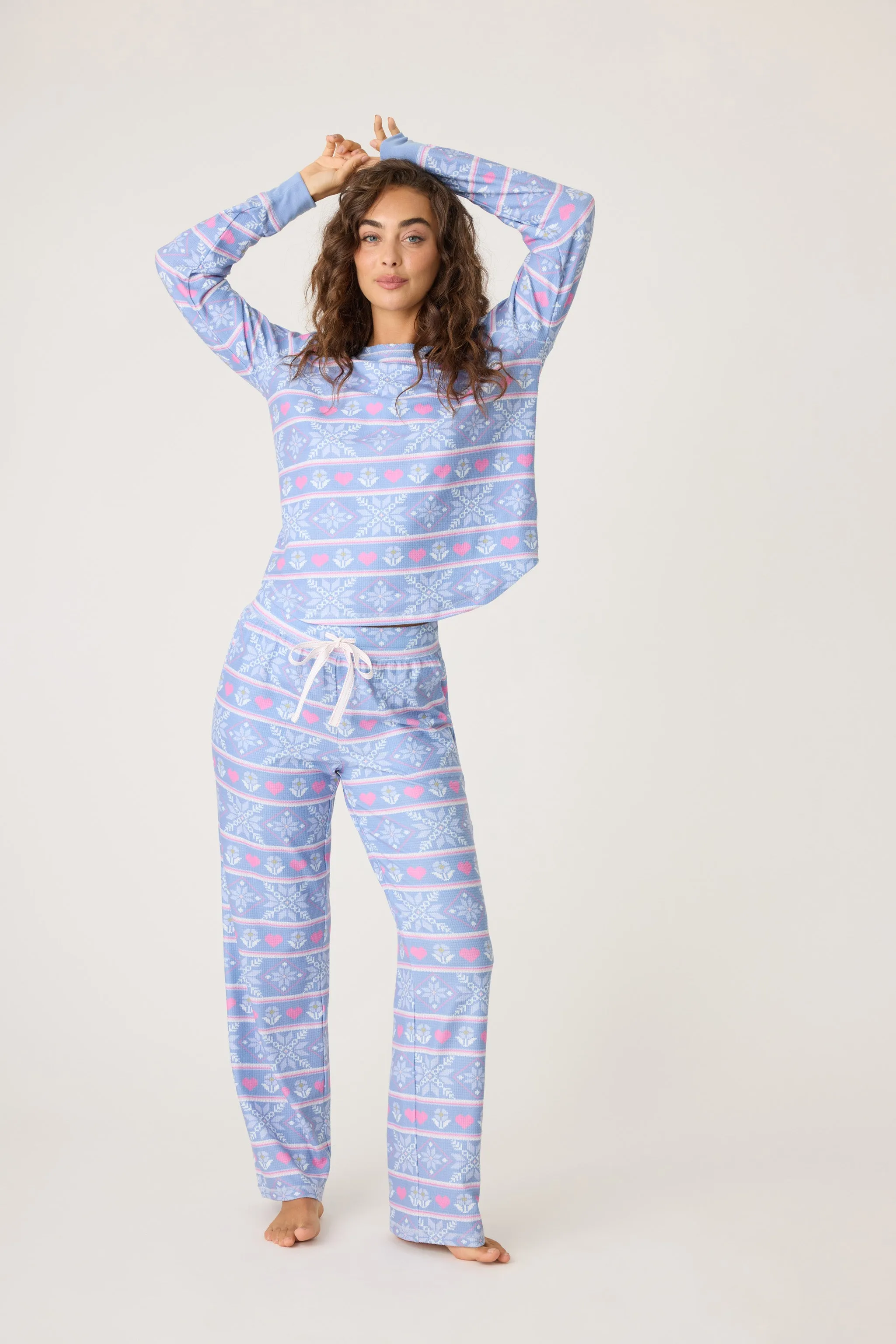 Mountain Bound Thermal Velour PJ Set