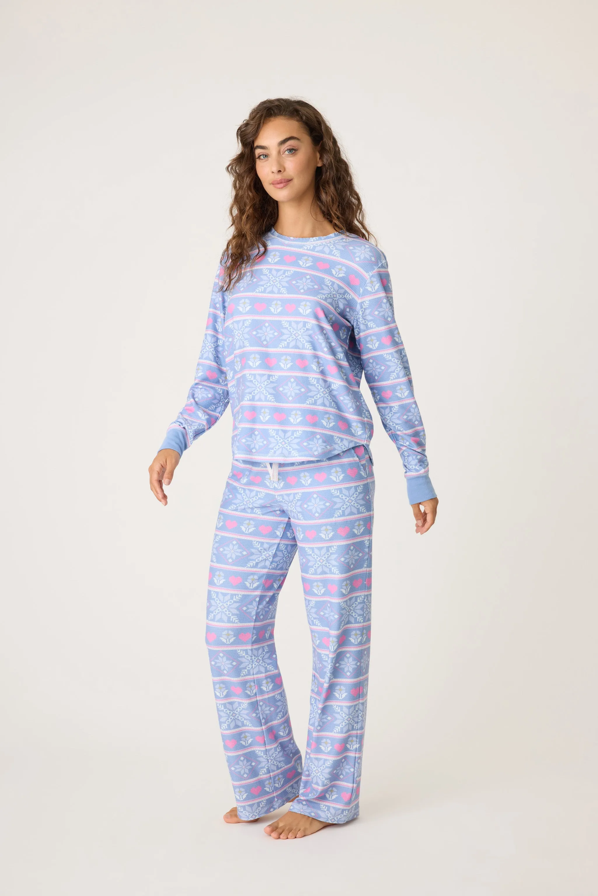 Mountain Bound Thermal Velour PJ Set