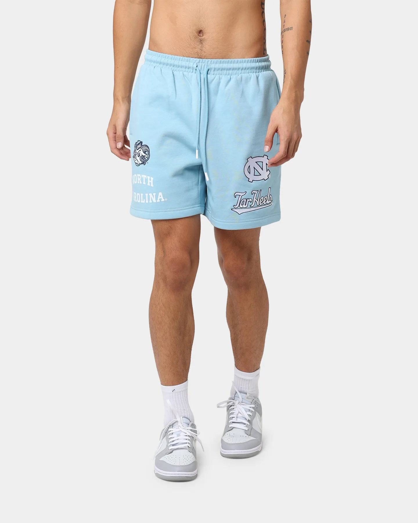 National Collegiate Athletic Association UNC Multi Hit Shorts Carolina Blue