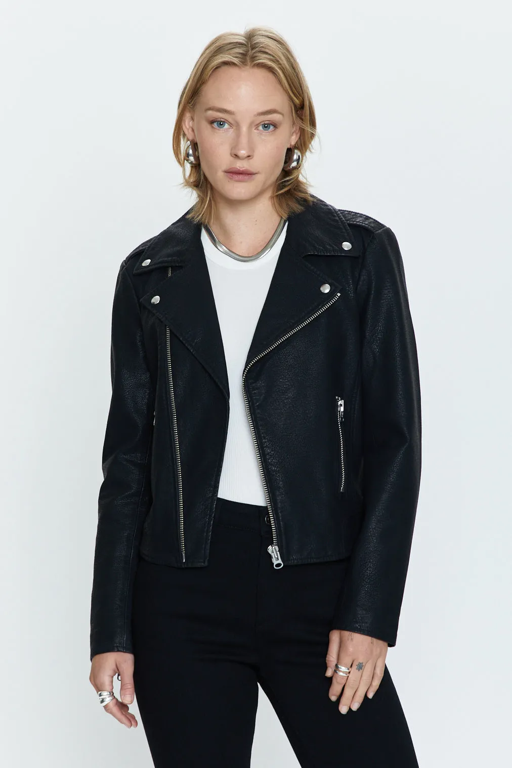 Nicolette Moto Jacket - Noir