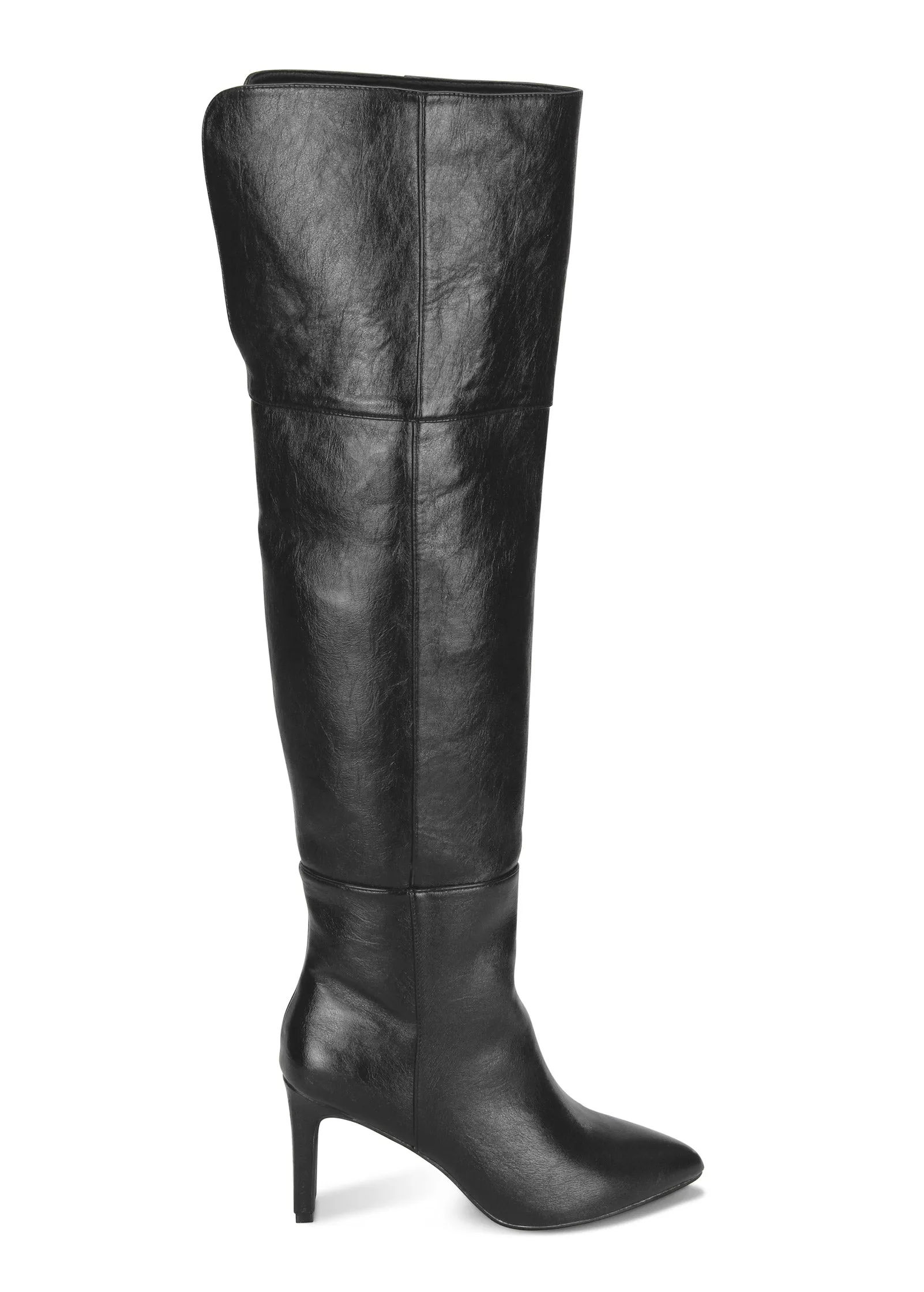 Over-The-Knee Boots - Black