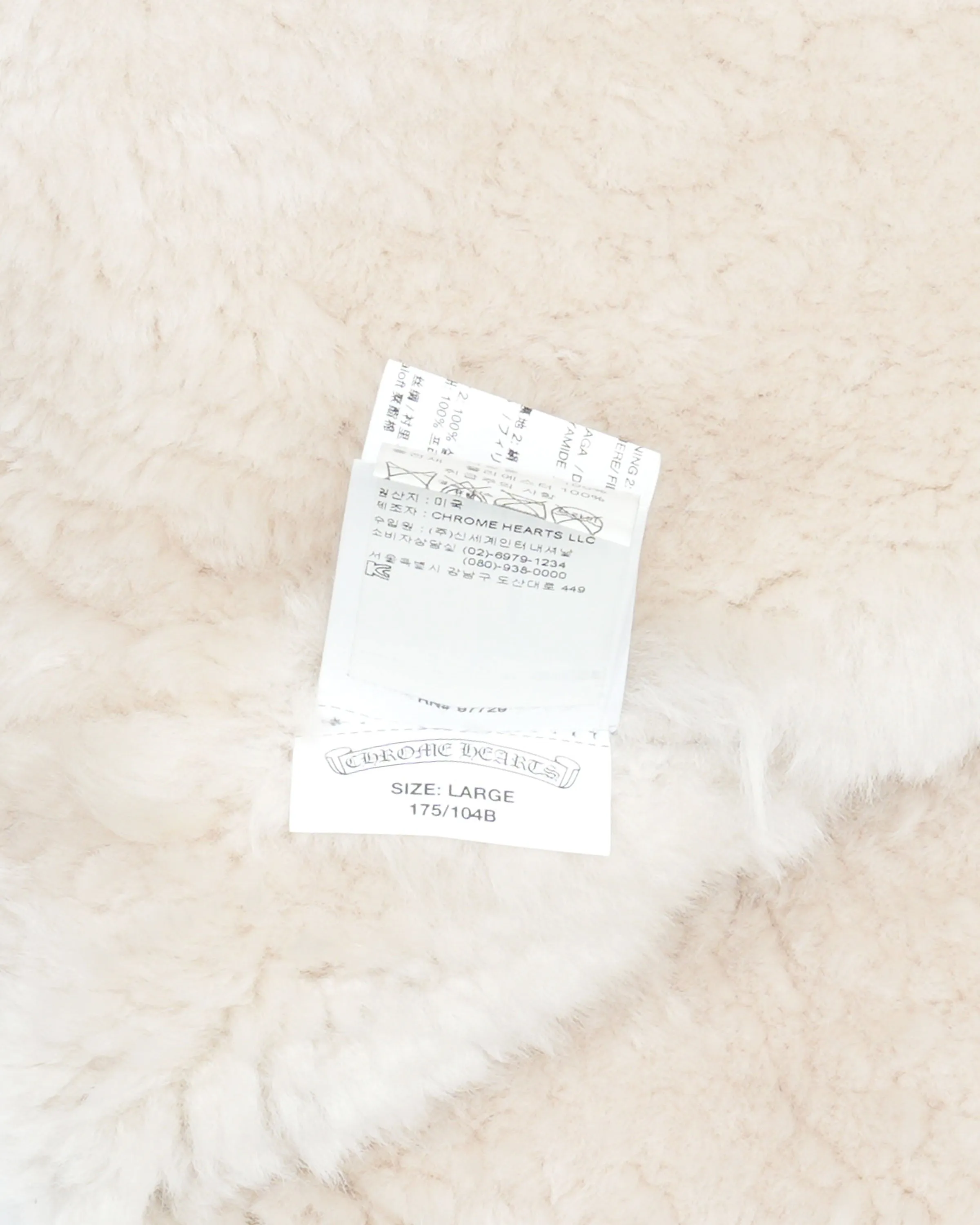 Shearling Lined Uncle Slam Nylon MA-1 Bomber