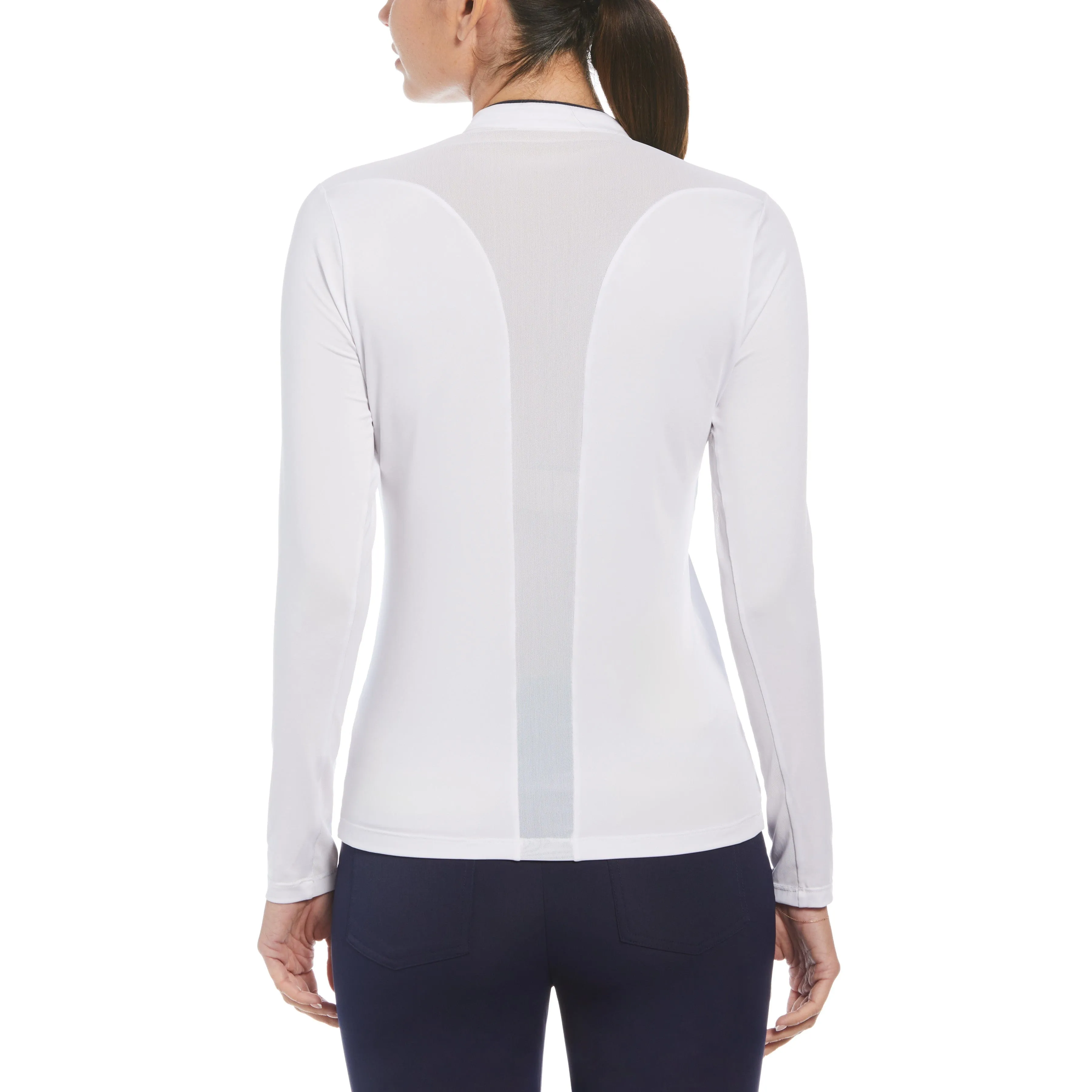 Women's 1/4 Zip Layering Long Sleeve Golf Shirt