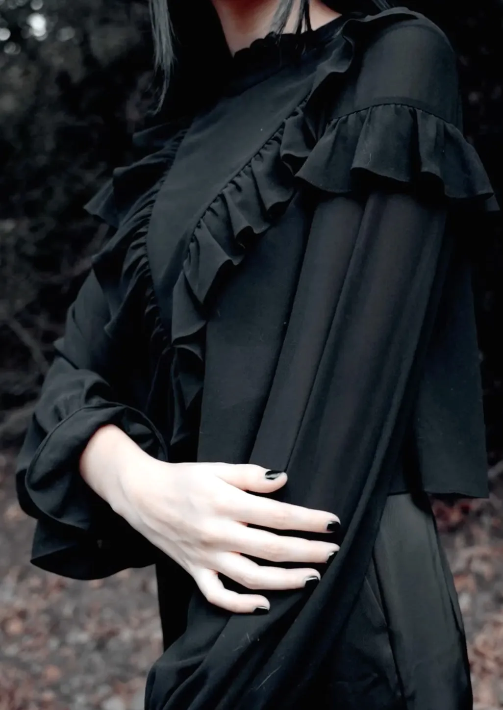 Zebulon Ruffle Blouse by Lively Ghosts